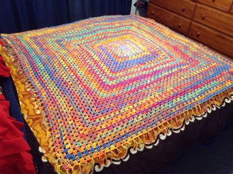 Queen Size Blanket Queen Size Blanket Blanket Crochet Blanket