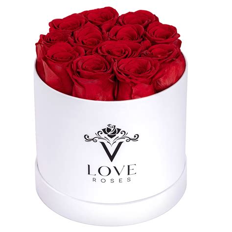 Soho Floral Arts Eternal Love Box Real Roses That Last A Year And More