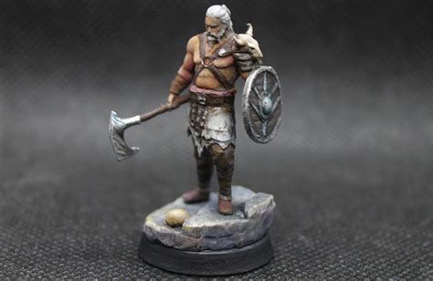 35 Mm Barbarian Miniature For Dnddandddungeons And Etsy In 2020
