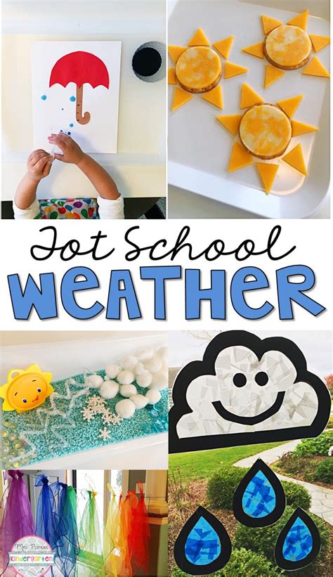 Weather Activities Preschool Teaching Weather Preschool Science