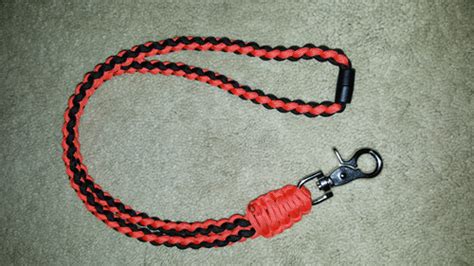 During world war 2 pbc braided flameless cigarette lighter wicks under government contract. Round Braid Paracord Neck Lanyard - Eagle Cre8tions Paracord and Bullet Jewelry