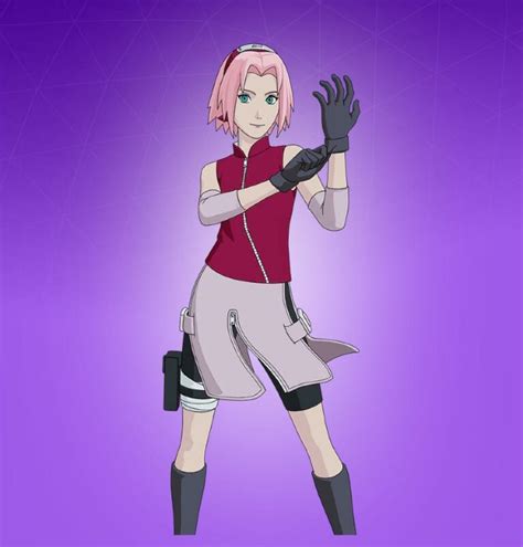 Fortnite Sakura Haruno Skin Character Png Images Pro Game Guides