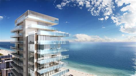 Glass Miami Beach Pre Construction Ultra Luxury Condos On Miami