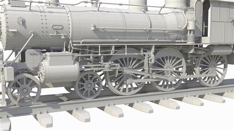3d Steam Locomotive