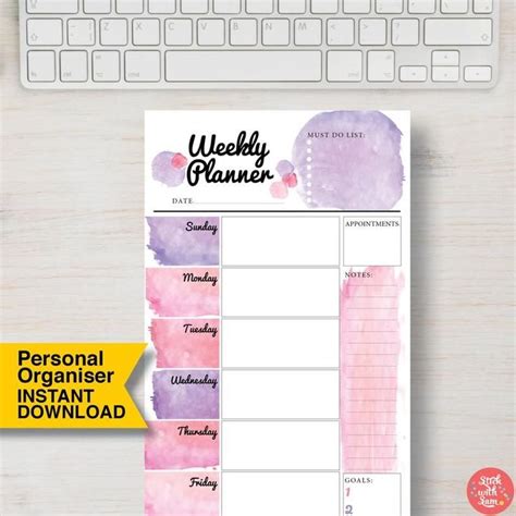 Pin On Planner Printables
