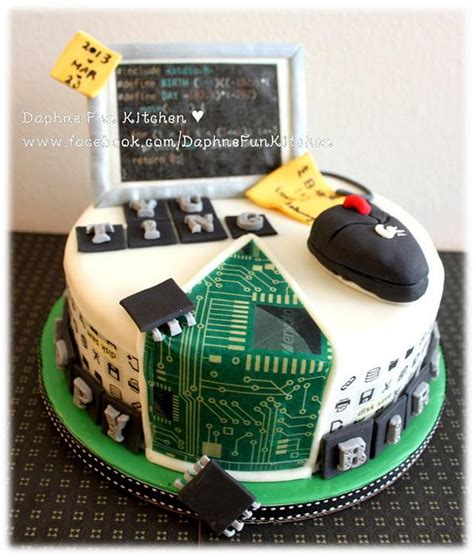 Computer Science Geeky Cake Decorated Cake By Daphneho Cakesdecor