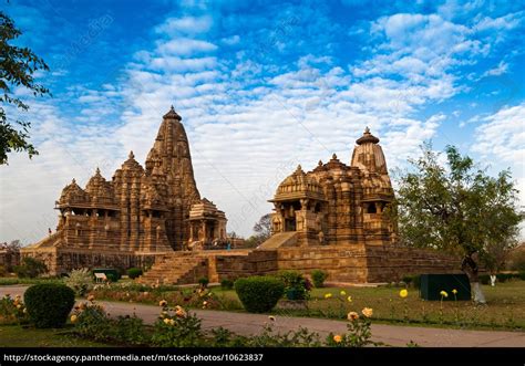 Kandariya Mahadeva Temple Khajuraho India Unesco Stockfoto