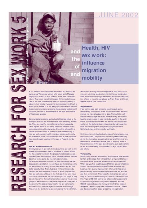 Research For Sex Work 5 English 0 By Wave Design Cooperative Issuu