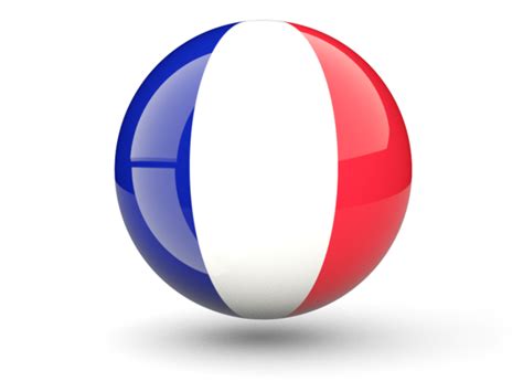 Flag of france free content, french flag, text, presentation png. Sphere icon. Illustration of flag of France