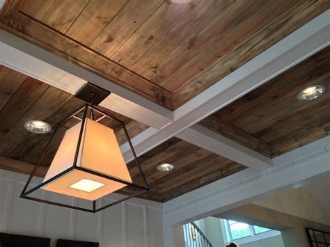Pair An Elegant Box Beam Ceiling With Rustic Wood Corries Notes I