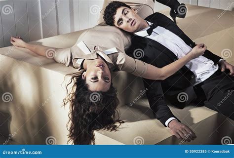 exhausted couple resting after banquet stock image image of body people 30922385