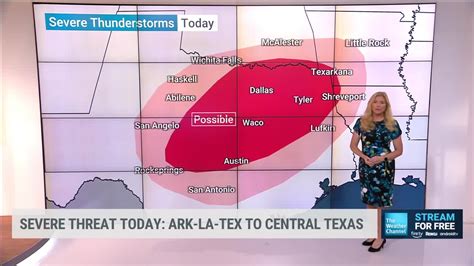 Severe Storms Possible Today In Southern Plains Videos From The