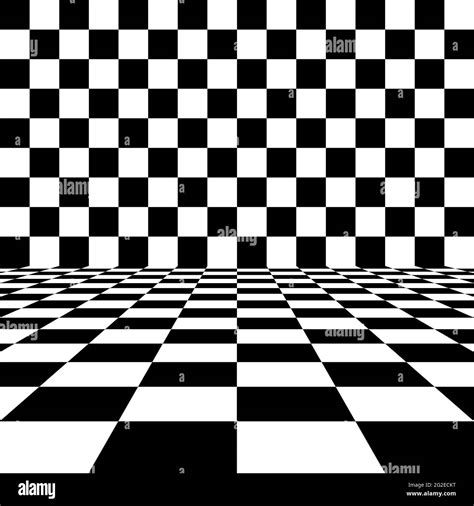 Abstract Black And White Checkered Background Stock Photo Alamy
