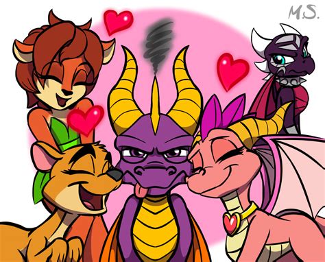 Girls Are Crazy In Spyro By Magzieart On Deviantart