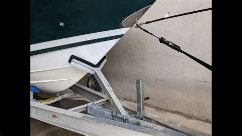 Boat Trailer Cowcatcher Bowcatcher Upgrade Installation Youtube