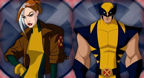The Wolverine And Rogue The X Men By Zyule On Deviantart