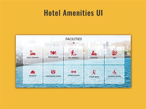 Hotel Amenities Ui Design By Iprodesign On Dribbble