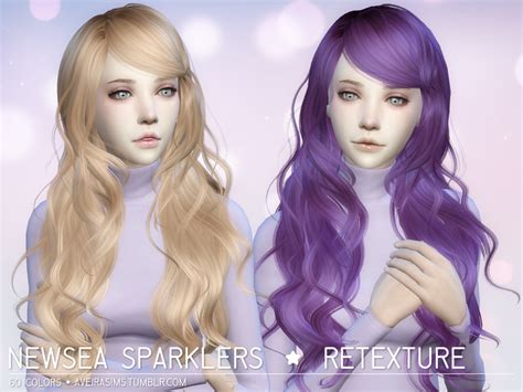 My Sims 4 Blog Newsea Sparklers Retexture In 60 Colors By Aveirasims