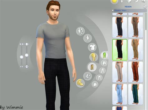 The Sims Resource Casual Look Set 02 Sweater With Slacks