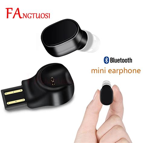 Fangtuosi Usb Charge Bluetooth Earphone Wireless Headset Mini Earbuds