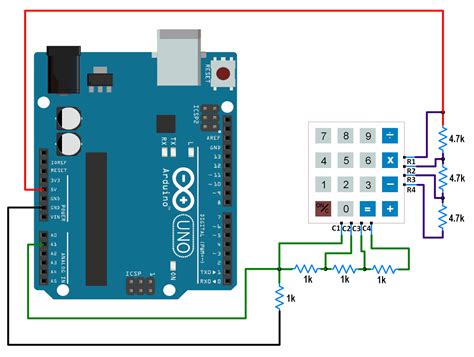 Makerobot Education 4x4 Keypad Interfacing With Arduino Uno