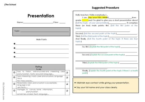 Giving Presentations Presentation P English Esl Worksheets Pdf And Doc
