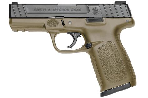 Smith And Wesson Sd40 40 Sandw Flat Dark Earth Fde Striker Fired Pistol For Sale Online Vance