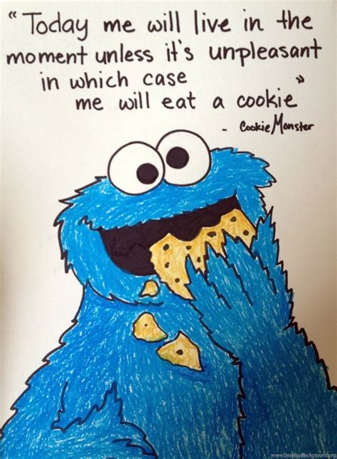 funny cookie monster quotes quotesgram desktop background