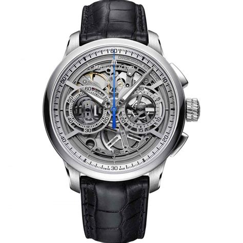 Maurice Lacroix Mens Masterpiece Chronograph Skeleton Watch Watches