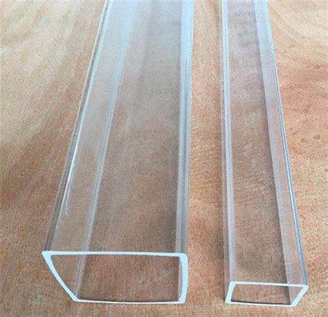 Select 10 120mm Square Clear Acrylic Plexiglass Lucite Plastic Tube