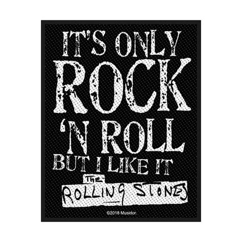 The Rolling Stones Its Only Rock N Roll ~ Patch Fuzz Bayonne
