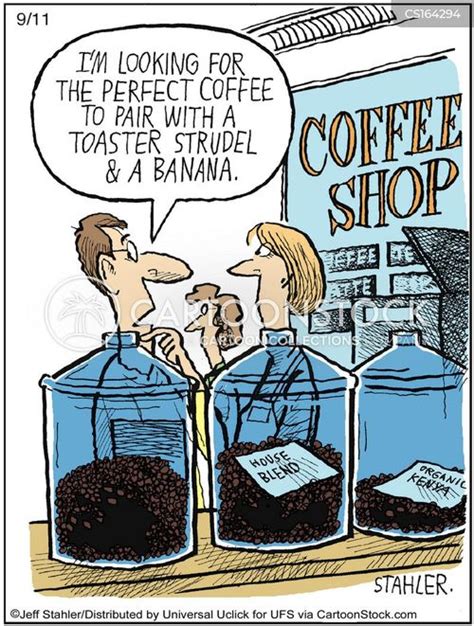 Coffee Shop Cartoons And Comics Funny Pictures From Cartoonstock