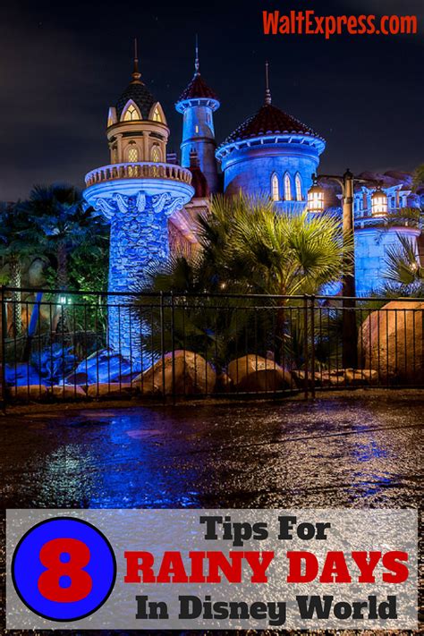 8 Tips For Rainy Days In Disney World Walt Disney World Tickets Disney