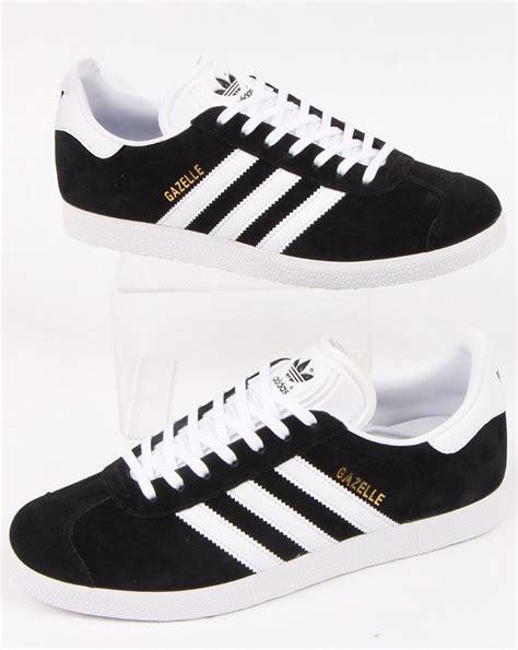 Adidas Gazelle Trainers Blackwhite 80s Casual Classics