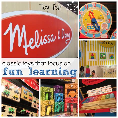 Classic Toys With An Educational Spin Melissa And Doug At Toy Fair 2013