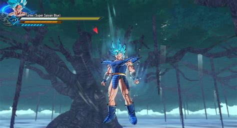 Turles Super Saiyan Blue Dragon Ball Xenoverse 2 Mod Xenoverse Mods