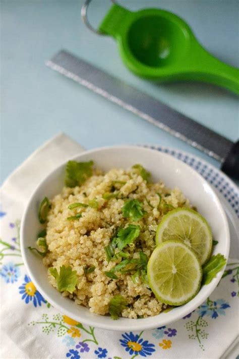 Cilantro Lime Quinoa Recipe Quick HeyFood Meal Planning App