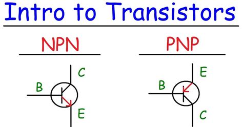 Difference Between Npn And Pnp Transistors Electrical And Electronics