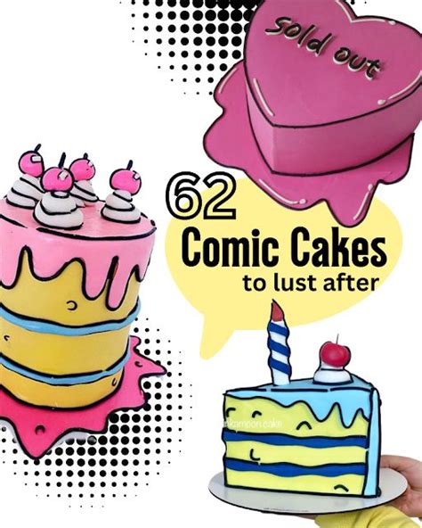 60 Cartoon 2d Comic Cakes To Lust After 2023 Trend Alert Cartoon Birthday Cake Cartoon