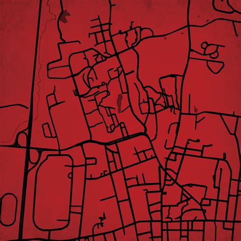 Umass Amherst Campus Map