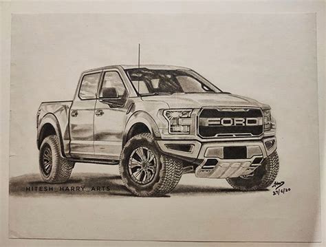 Ford Raptor Truck Coloring Pages Sketch Coloring Page Sexiz Pix