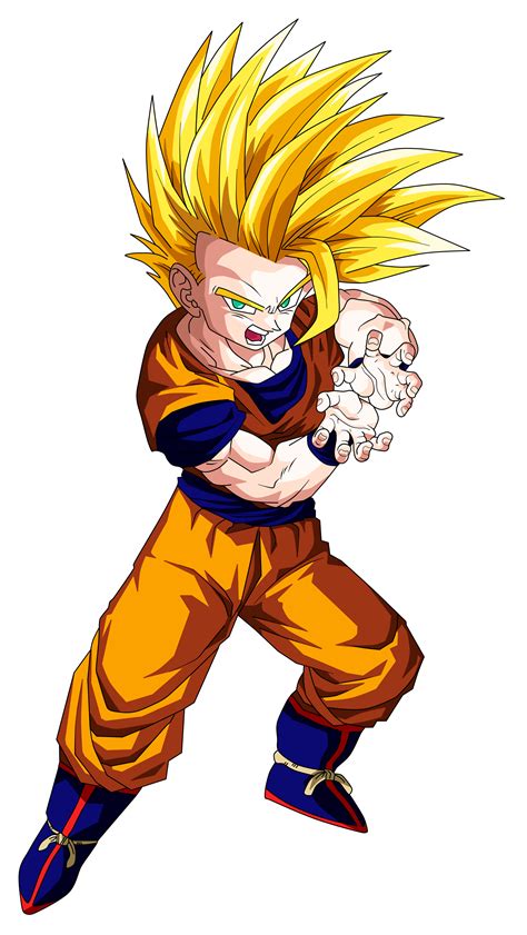 Dragon ball z gohan super saiyan. Gohan Super Saiyan 2 (teen) by OriginalSuperSaiyan on ...