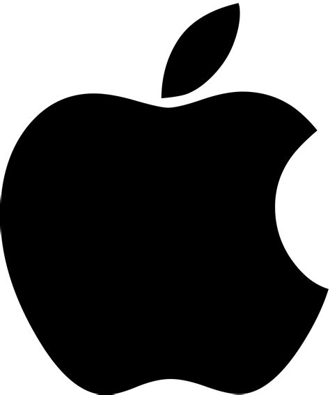 Apple Logo Svg Png Icon Free Download 148700 Onlinewebfontscom Images