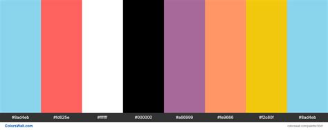 Default Colors Palette 8ad4eb Fd625e Ffffff Colorswall
