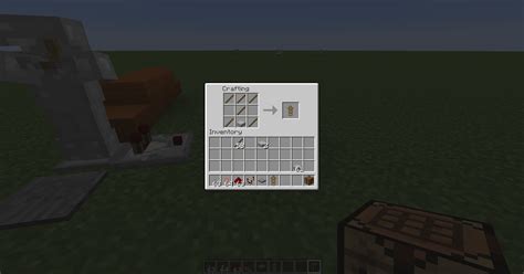 Place six sticks and one stone slab on a crafting table as shown below. Armor stand hidden tags! (they can have arms!) : Minecraft