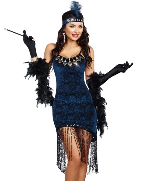 Flapper Costume Great Gatsby Costume Sexy Halloween Costumes