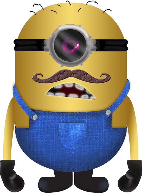 Download Illustration Of An Evil Minion Evil Yellow Minion Png Image