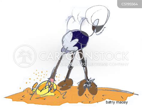 Head In The Sand Cartoons And Comics Funny Pictures From Cartoonstock