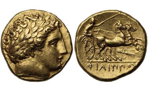 Kingdom Of Macedon Philip Ii 359 336 Bc Av Stater Thunderbolt