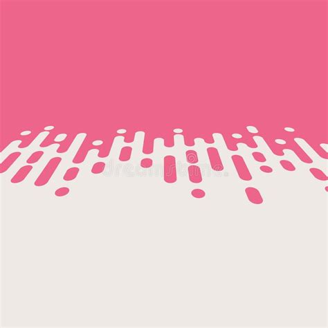 Abstract Pink Rounded Lines Halftone Transition Vector Stock Vector Illustration Of Irregular